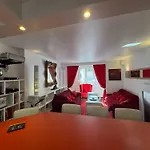 Red Flat Apartment Paris