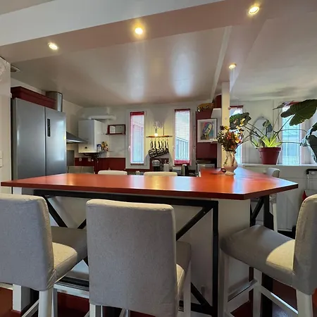 Red Flat Apartment